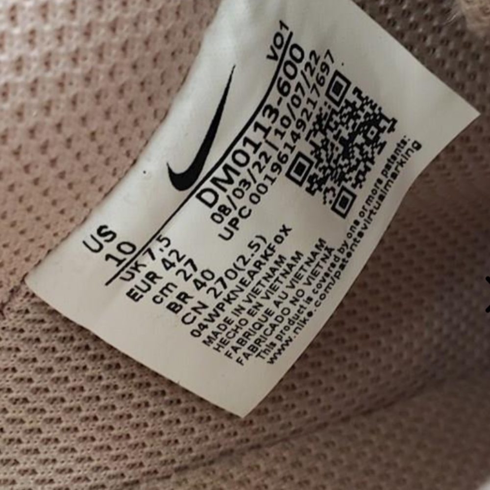 Nike Court Vision Alta LTR Platform Sneakers Size 10 Like New MSRP 94.99 - Picture 10 of 11